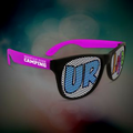 Purple Custom Neon Billboard Sunglasses